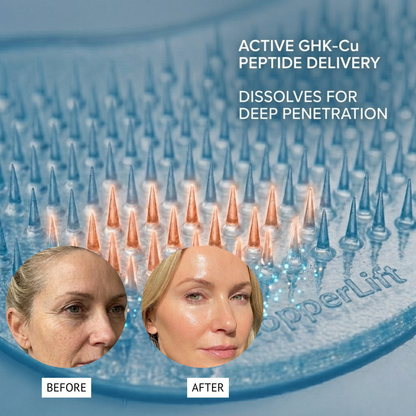 CopperLift Microneedle Eye Patches