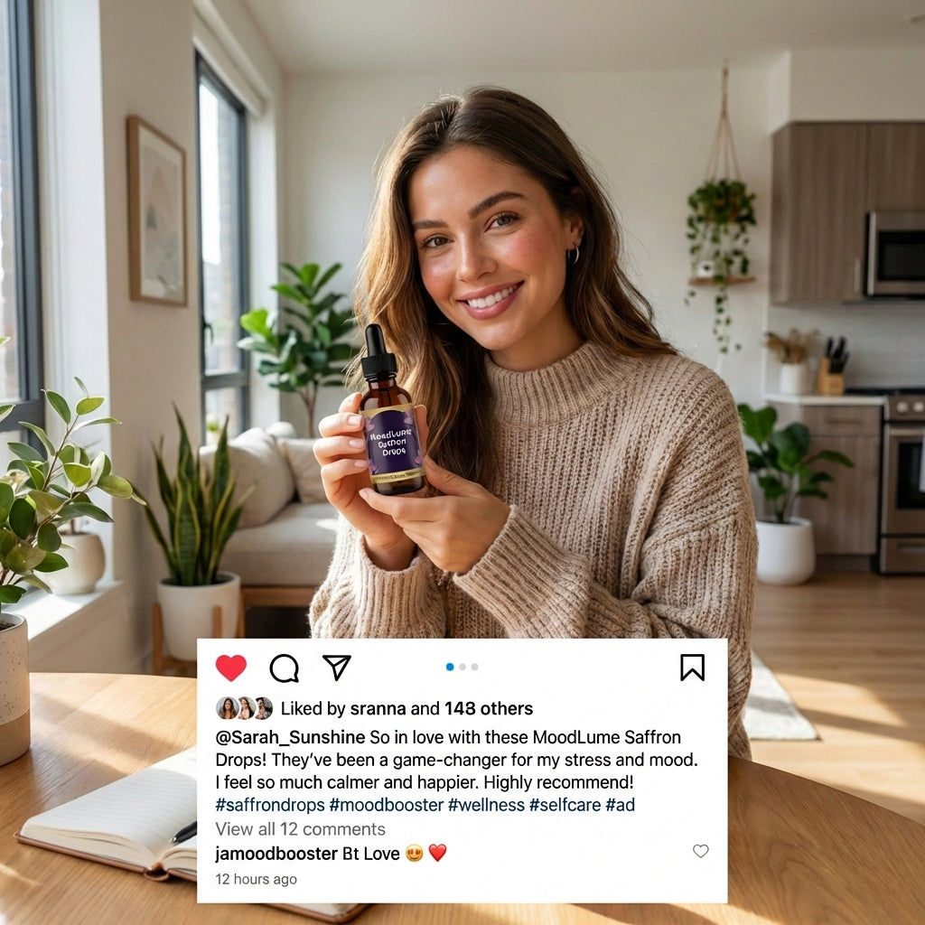 MoodLume Saffron Drops