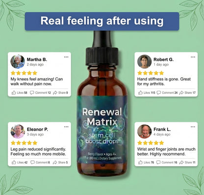 Renewal Matrix stem cell boost drops